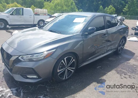 2020 Nissan Sentra Sr z USA, uszkodzony, nr VIN 3N1AB8DV4LY290324